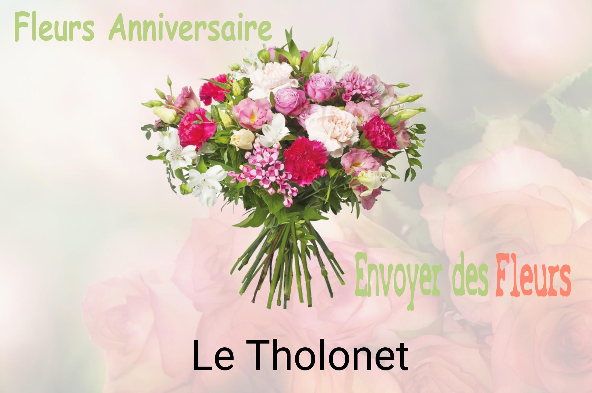 Bouquet de fleurs d’anniversaire livré à Le Tholonet